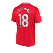 Manchester United Casemiro #18 Hemmatröja 2022-23 Korta ärmar